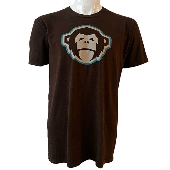 HOWLER BROS Tee Men Size L Blue Monkey Face Logo Short Sleeve Heed the Call - Picture 1 of 4